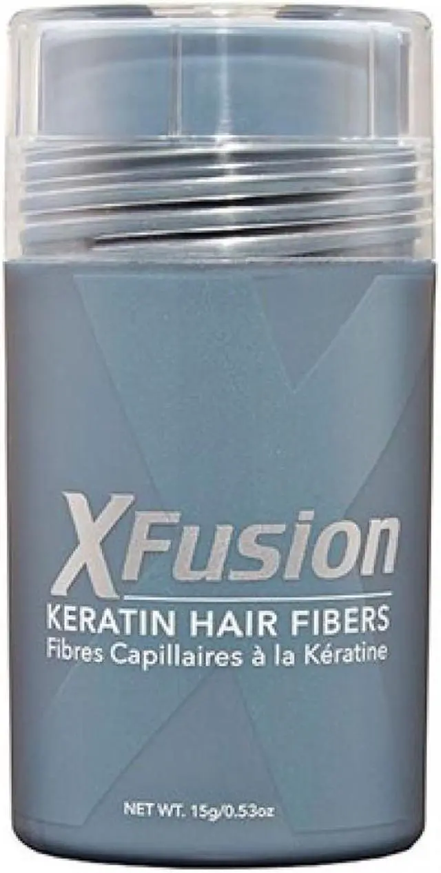 Main image of XFusion Keratin Hair Fibers - Dark Brown 15 Grams
