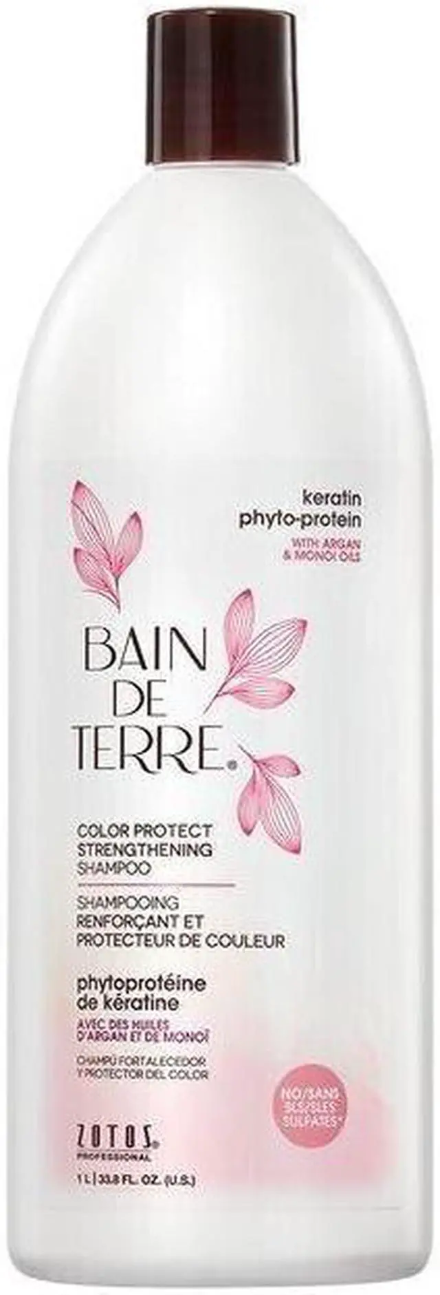Main image of Bain De Terre Keratin Phyto-Protein Shampoo Liter