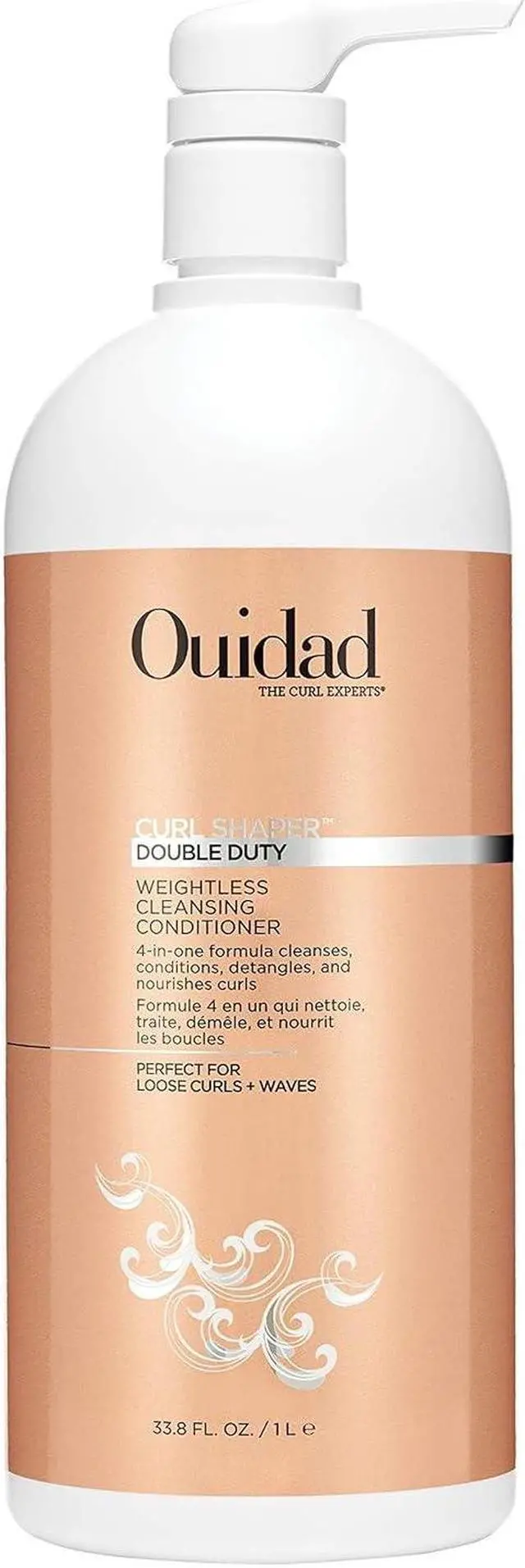 Main image of Ouidad Curl Shaper Double Duty Weightless Cleansing Conditioner 33.8oz