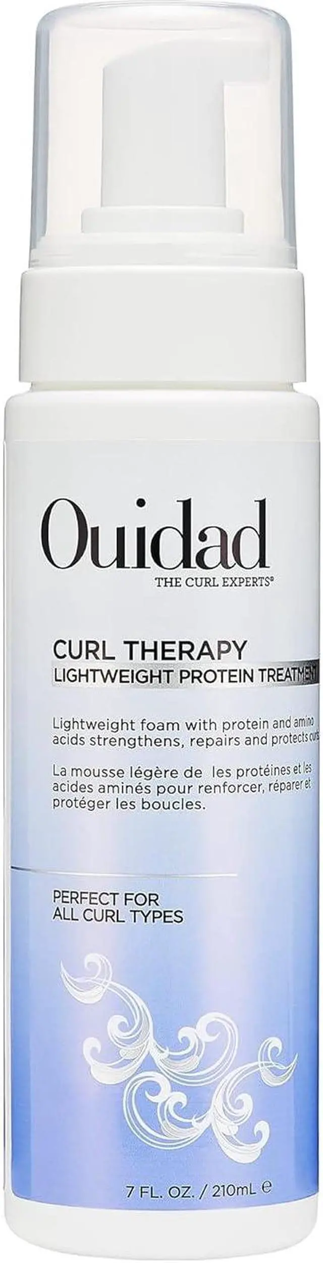 Main image of Ouidad Curl Therapy Lightweight Protein Foam Hair Treatment 7oz