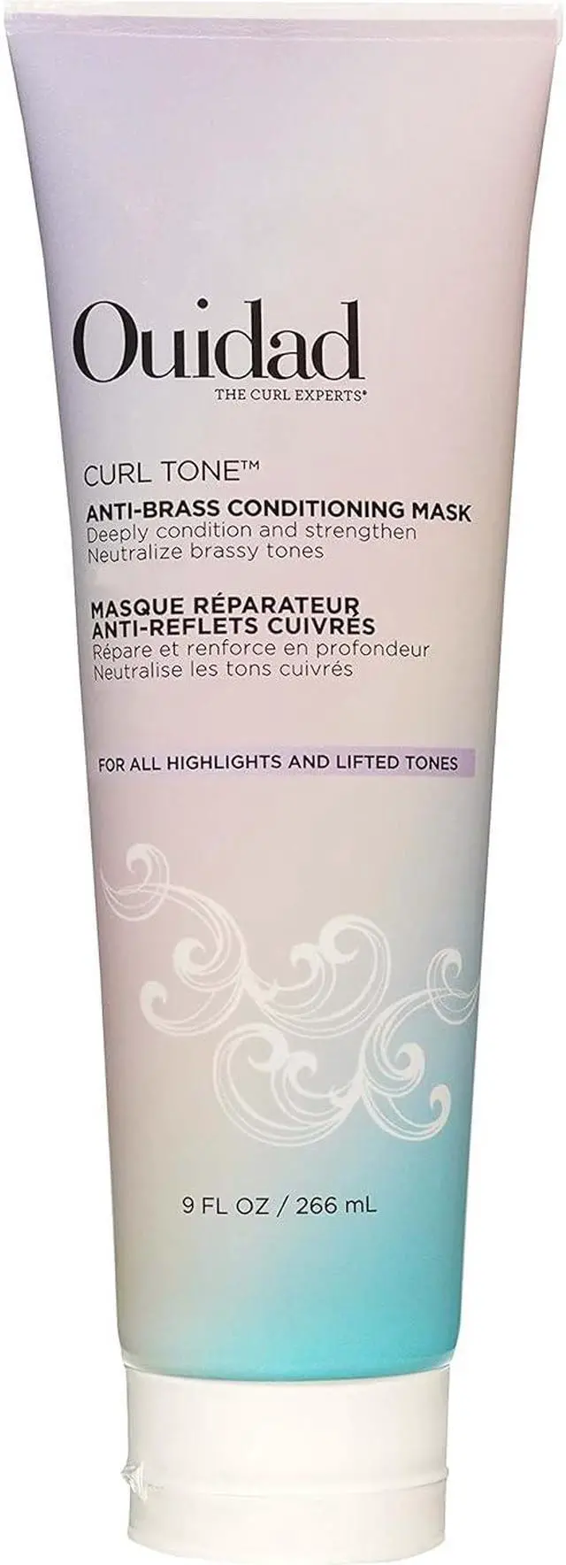 Main image of Ouidad Curl Tone Anti-Brass Conditioning Mask 9oz