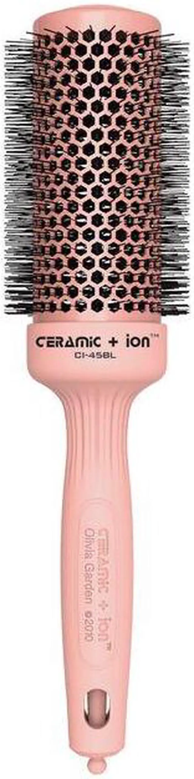 Main image of Olivia Garden Ceramic + Ion Blossom Round Thermal Brush 1 3/4" Pink
