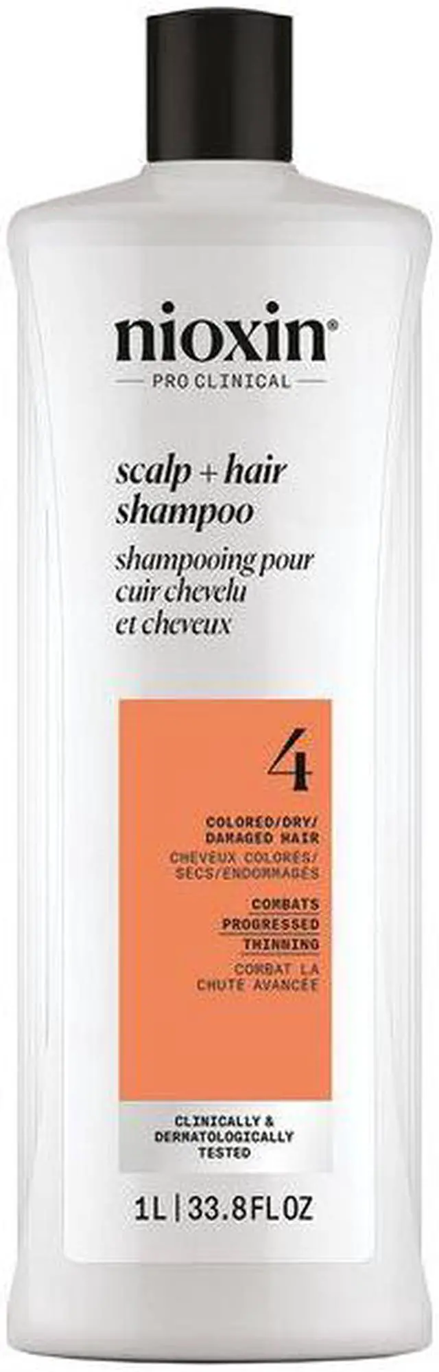 Alt view image 3 of 3 - System 4 Cleanser For Fine Chemically Enh. Noticeably Thinning Hair by Nioxin for Unisex - 33.8 oz Cleanser
