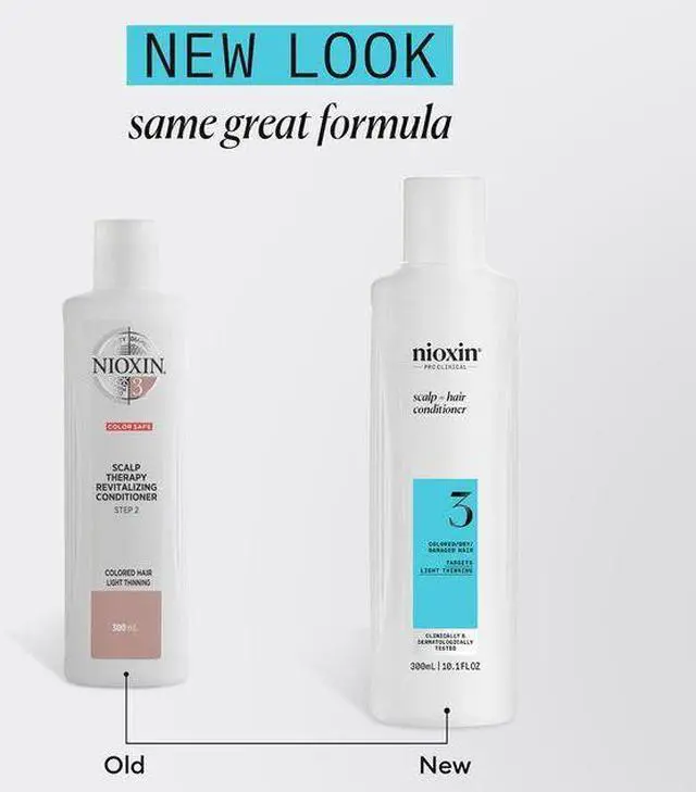 Alt view image 3 of 3 - Nioxin System 3 Scalp + Hair Conditioner 16.9oz