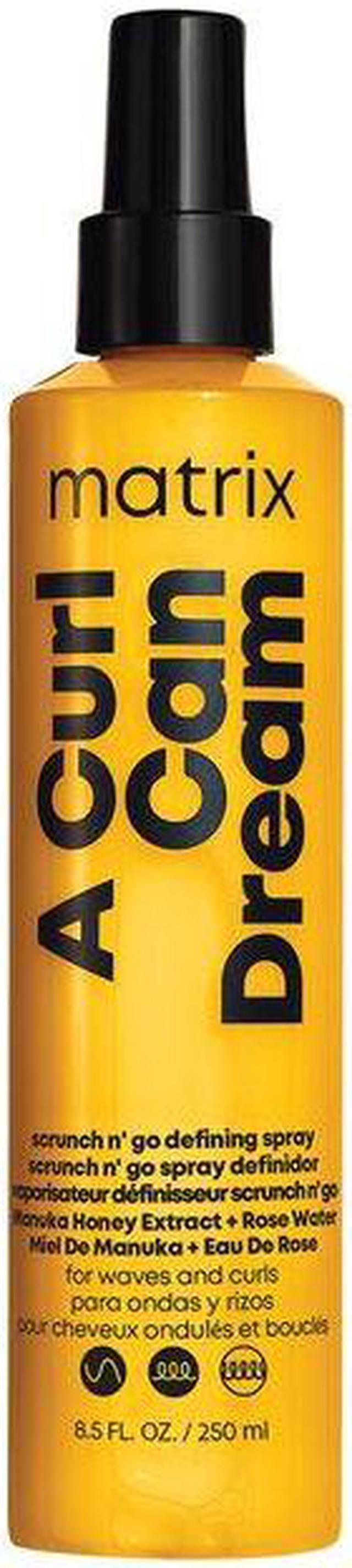 Main image of Matrix Total Results A Curl Can Dream Scrunch N' Go Defining Spray For Waves and Curls 8.5oz