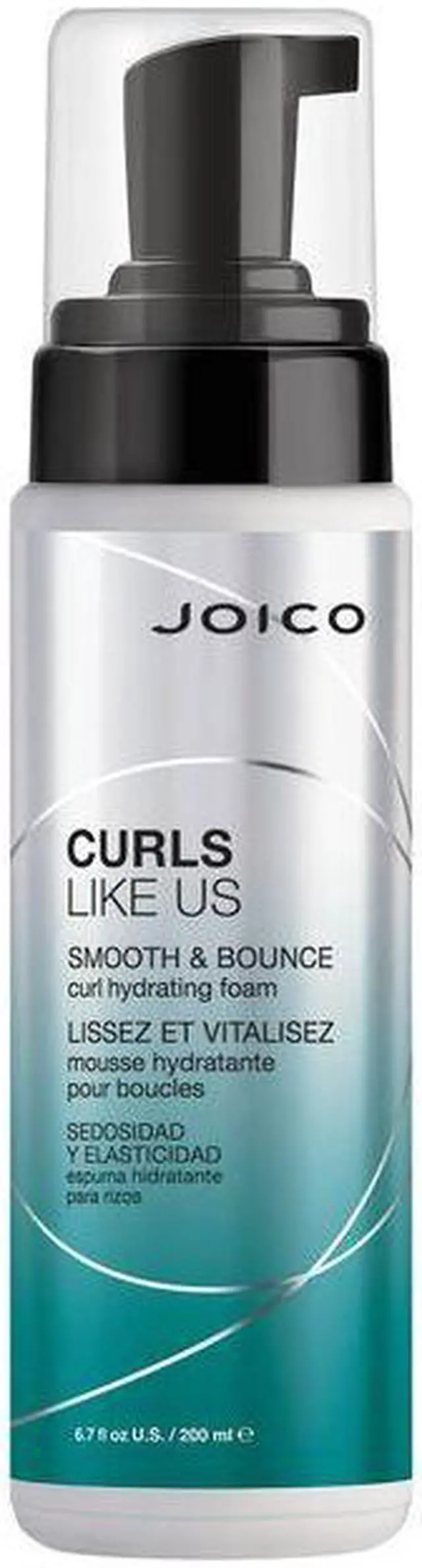 Main image of Joico Curls Like Us Smooth & Bounce Curl Hydrating Foam 6.7oz