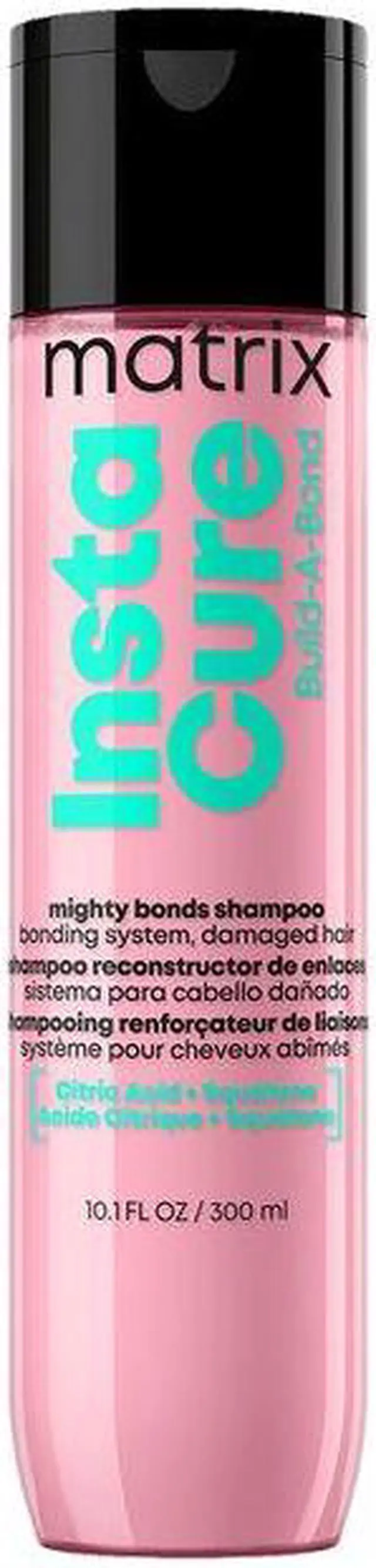 Main image of Matrix Instacure Build-A-Bond Mighty Bonds Shampoo 10.1oz