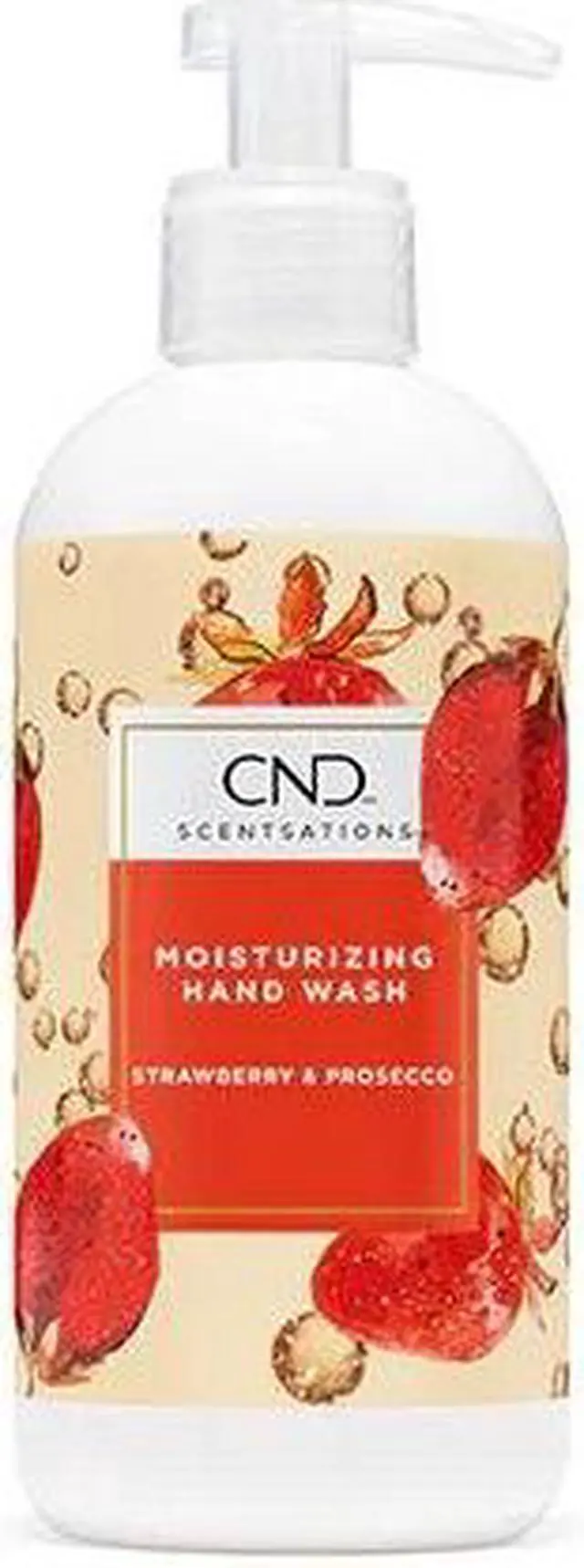 Main image of CND Scentsations Strawberry & Prosecco Hand Wash 13.2oz