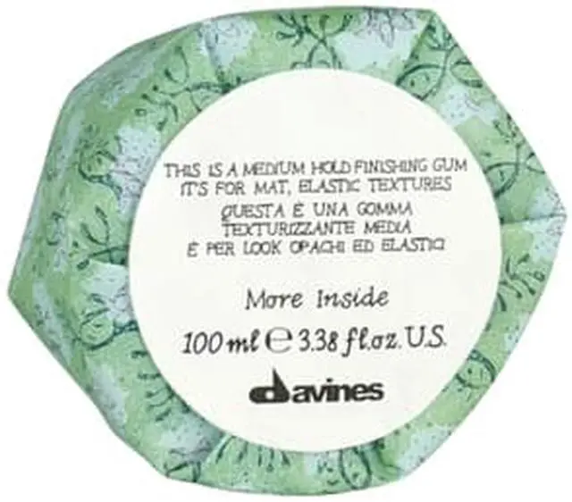 Main image of Davines More Inside Medium Hold Finishing Gum 3.3oz