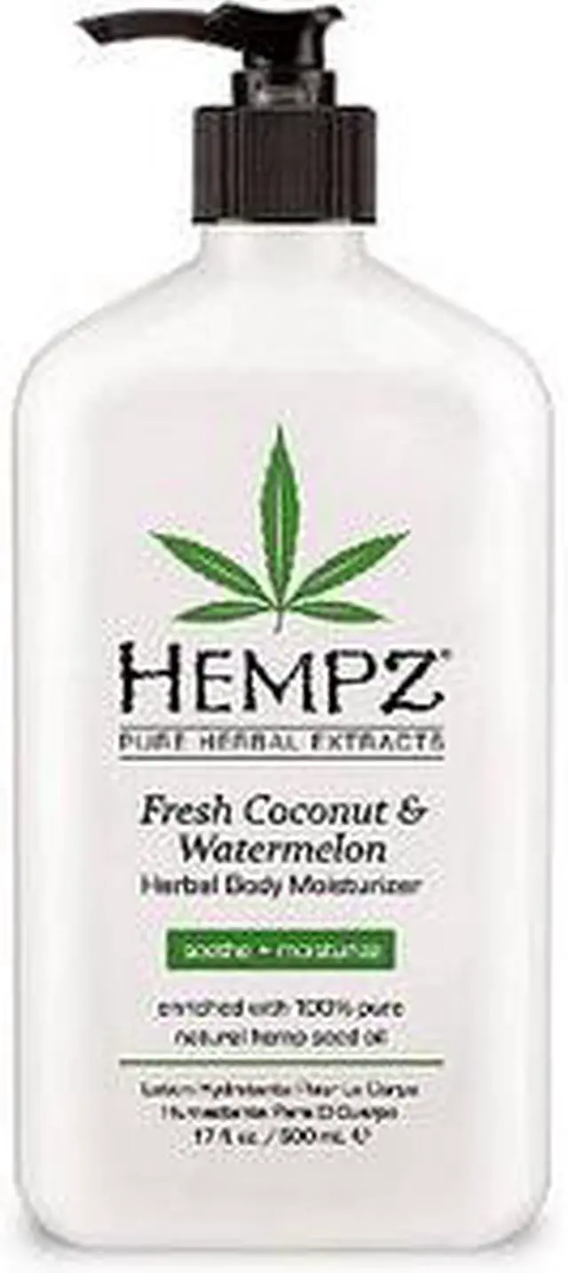 Main image of Supre Hempz Herbal Body Moisturizer Fresh Coconut & Watermelon 17oz