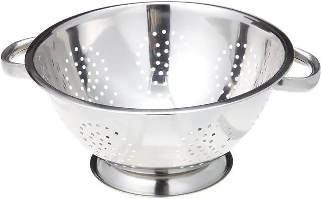Alt view image 4 of 7 - Cookpro Stainless Steel Colander 5Qt Oversized Handles - 242
