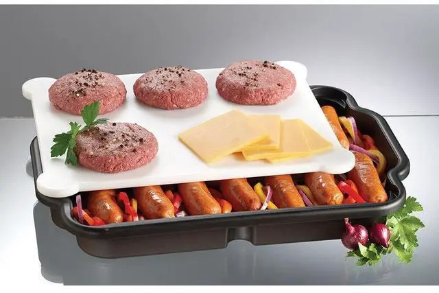 Alt view image 7 of 9 - Prodyne BB16 Prep And Slice Cutting Board Utility Tray Combo