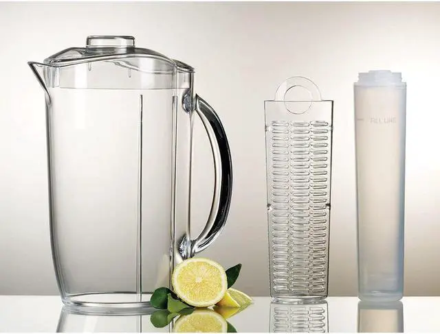 Alt view image 11 of 12 - Clear Iced Fruit Infusion Natural Fruit Flavor Pitcher