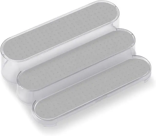 Main image of Madesmart 95-77722-06 Clear Blue 3 Tier Shelf Organizer