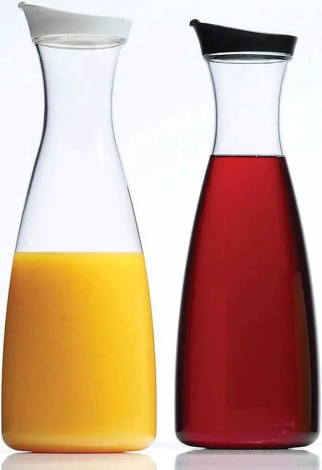 Alt view image 3 of 4 - Prodyne J-56-W White Acrylic 56oz Juice Jar