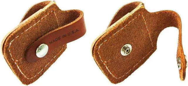 Alt view image 4 of 14 - Zippo ZO17040 Lighter Lighter Pouch Brown Leather Attaches To Belt W/ Loop These