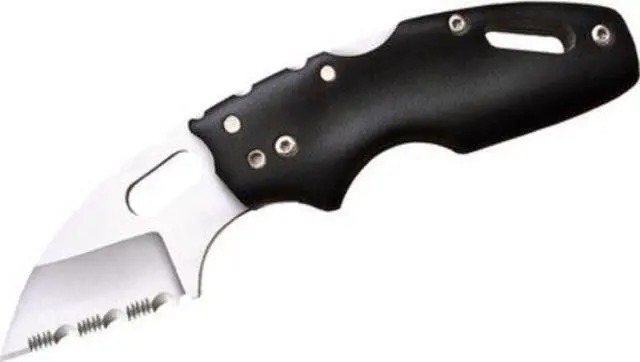 Alt view image 4 of 18 - Cold Steel 20LTS Tuff Lite Serrated Edge Made of Grivory and GRIV-EX Plastic Handle Material