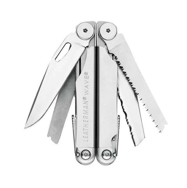 Alt view image 5 of 10 - Leatherman Multi-Tool Wave, Stainless Steel