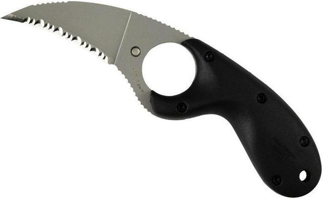 Alt view image 6 of 13 - CRKT 2515 Knives Fixed Knife Matte Finish Zytel Handle Kommer Bear Claw