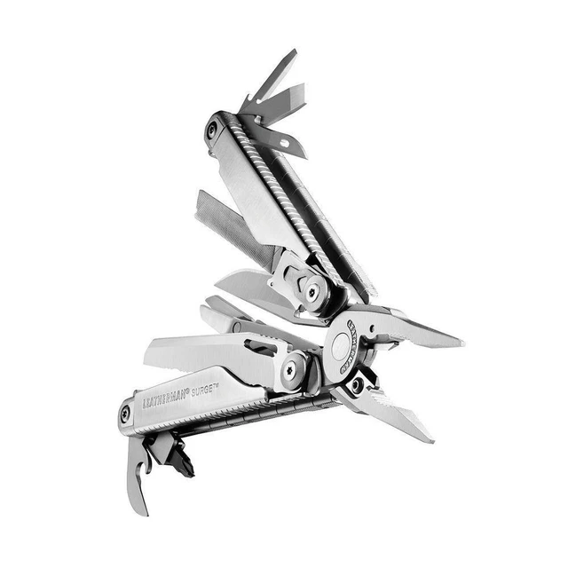 Alt view image 7 of 20 - Leatherman Surge Multi-Tool w/Premium Sheath 830158