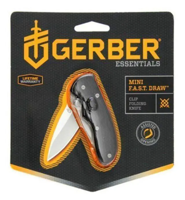 Alt view image 4 of 10 - Gerber Mini Fast Draw Fine Edge
