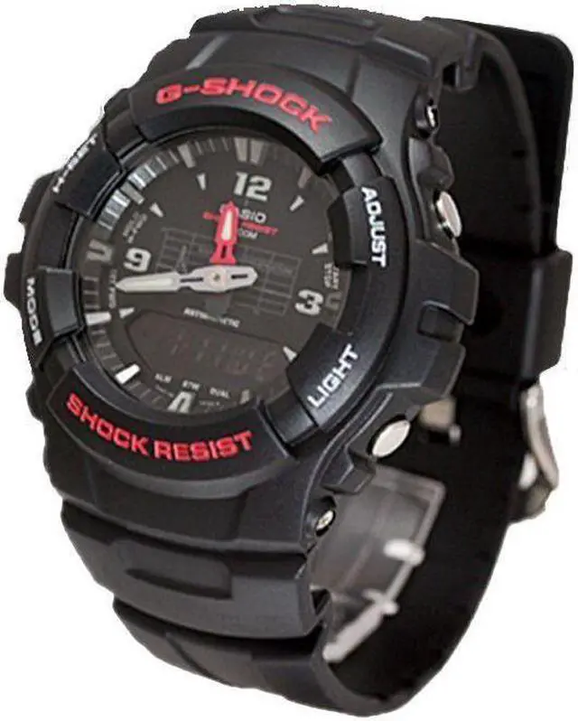 Alt view image 6 of 20 - CASIO G100-1BV G Shock Analog Digital Watch