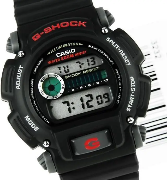Alt view image 7 of 19 - CASIO DW-9052-1VCF G Shock Mens Watch Black