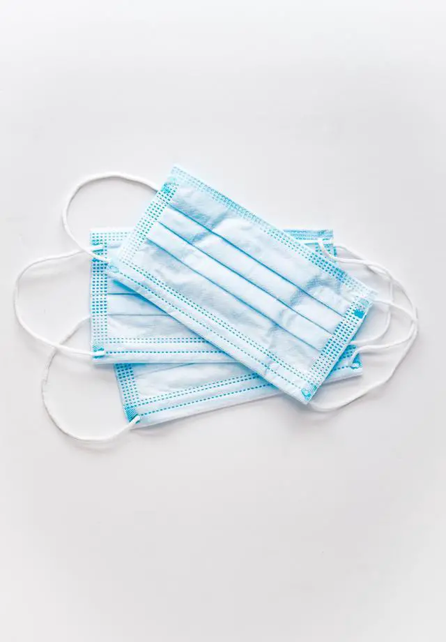 Alt view image 6 of 7 - PQS Disposable Face Masks | 3-Ply Safety Mask - Non Woven, Hypoallergenic, Breathable, Blue - 50 PCS