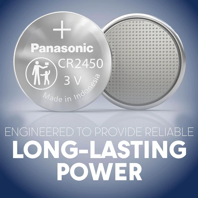 Alt view image 2 of 7 - Panasonic CR2330 3.0 Volt Long Lasting Lithium Coin Cell Batteries in Child Resistant, Standards Based Packaging, 2-Battery Pack