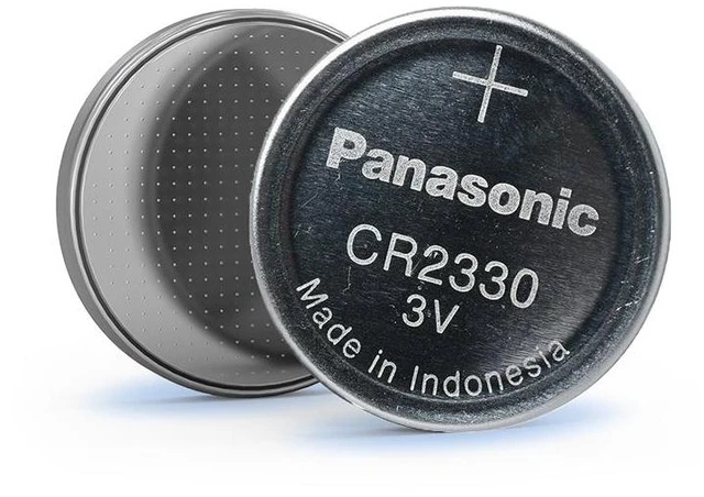Main image of Panasonic CR2330 3.0 Volt Long Lasting Lithium Coin Cell Batteries in Child Resistant, Standards Based Packaging, 2-Battery Pack