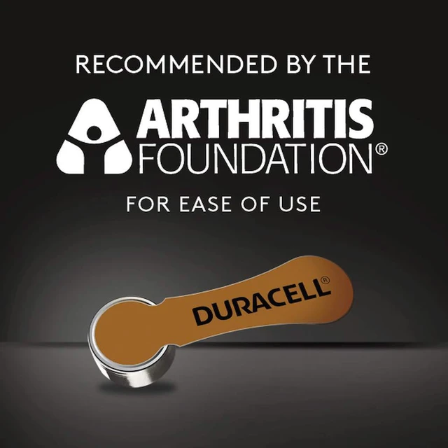 Alt view image 4 of 5 - Duracell Size 312 Activair Hearing Aid Batteries 60 batteries