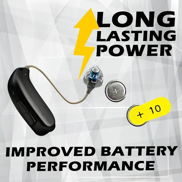 Alt view image 5 of 5 - ZeniPower Size 10 PR70 1.45V Zinc Air Hearing Aid Batteries (Pack of 6)