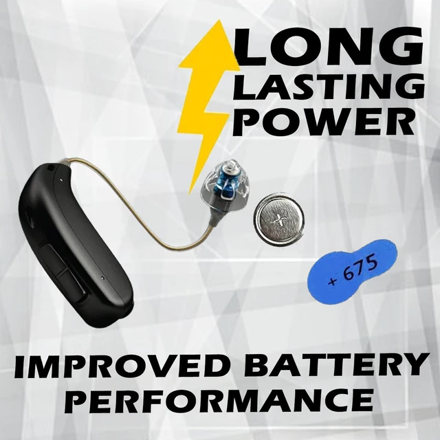 Alt view image 5 of 5 - ZeniPower Size 675 PR44 1.45V Zinc Air Hearing Aid Batteries (Pack of 6)