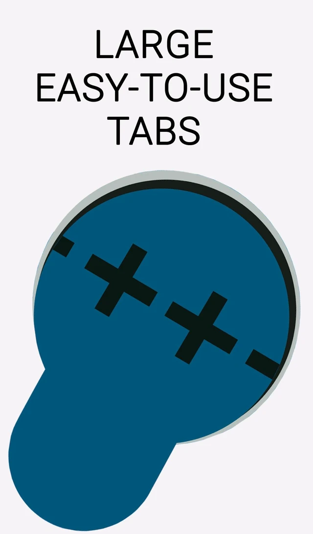 Alt view image 4 of 6 - Hear Clear Size 675 PR44 Hearing Aid Batteries Blue Tab (60 Batteries)