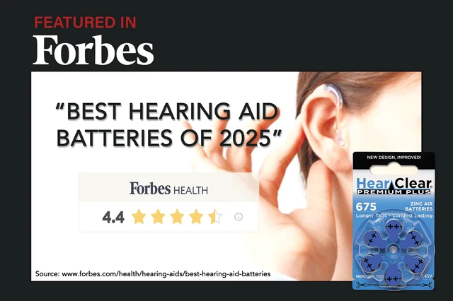 Alt view image 2 of 6 - Hear Clear Size 675 PR44 Hearing Aid Batteries Blue Tab (60 Batteries)