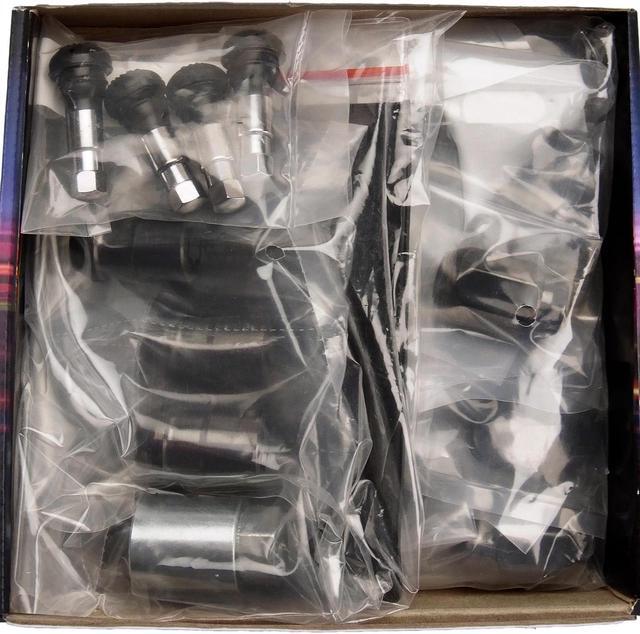Alt view image 3 of 12 - McGard 84558 Chrome/Black Cone Seat Wheel Installation Kit; 5 Lug (M12 x 1.5)