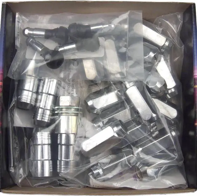 Alt view image 2 of 9 - McGard 84520 Chrome Cone Seat Wheel Installation Kit; 5 Lug (M14 x 1.5)