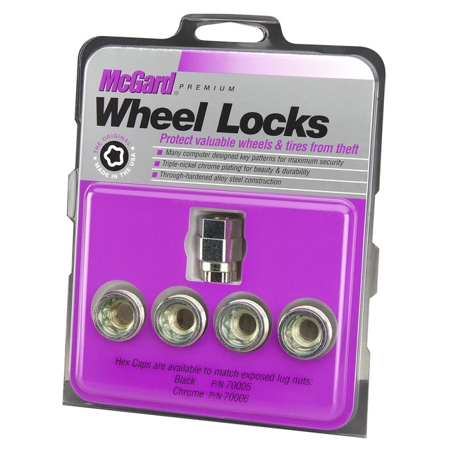20pc Black M12x1.25 OEM Lug Nut & Wheel Lock Combo Set With Key - Mag Seat For INFINITI
