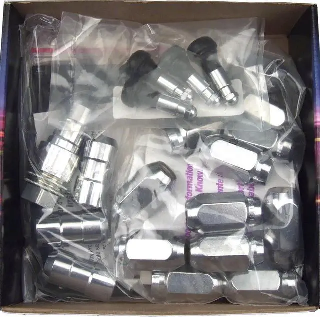 Alt view image 2 of 7 - McGard 84508 Chrome Cone Seat Wheel Installation Kit; 5 Lug (9/16"-18)