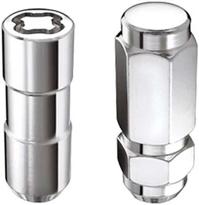 Alt view image 2 of 8 - McGard 84834 Chrome Cone Seat Wheel Installation Kit; 8 Lug (9/16"-18)
