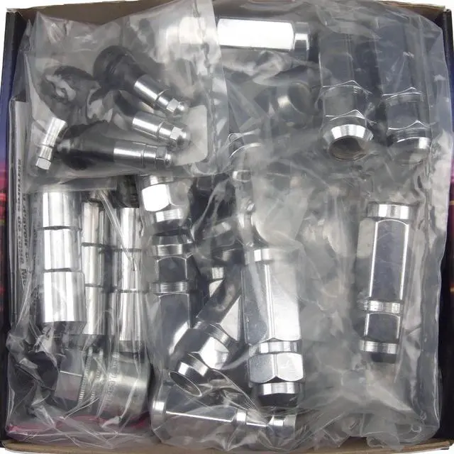 Alt view image 3 of 8 - McGard 84834 Chrome Cone Seat Wheel Installation Kit; 8 Lug (9/16"-18)