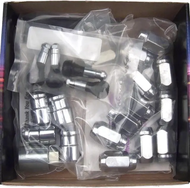 Alt view image 2 of 11 - McGard 84530 Chrome Cone Seat Wheel Installation Kit; 5 Lug (1/2"-20)