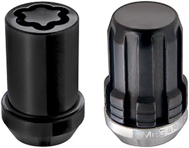 Alt view image 2 of 10 - McGard 65554BK Chrome/Black SplineDrive 5 Lug Wheel Install Kit (M12 x 1.25)