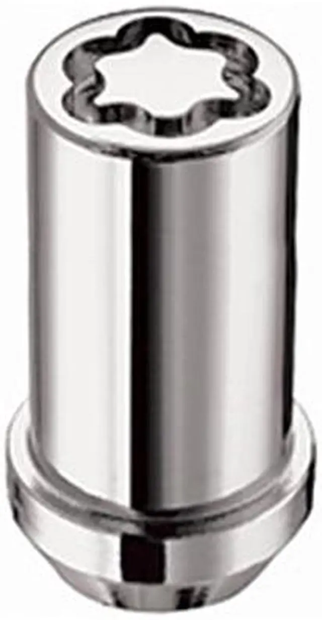 Alt view image 2 of 14 - McGard 25540 Chrome Tuner Style Cone Seat Wheel Lock Set (1/2"-20)