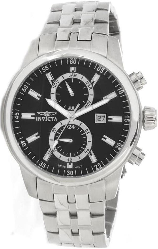 Alt view image 3 of 13 - Invicta  Specialty 0250  Stainless Steel Chronograph  Watch