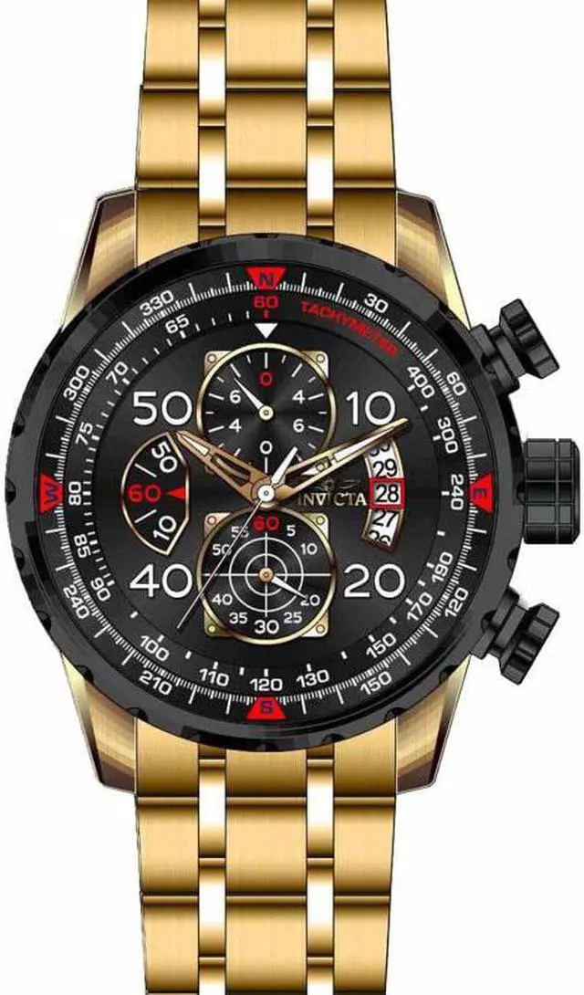 Main image of Invicta  Aviator 17206  Stainless Steel Chronograph  Watch