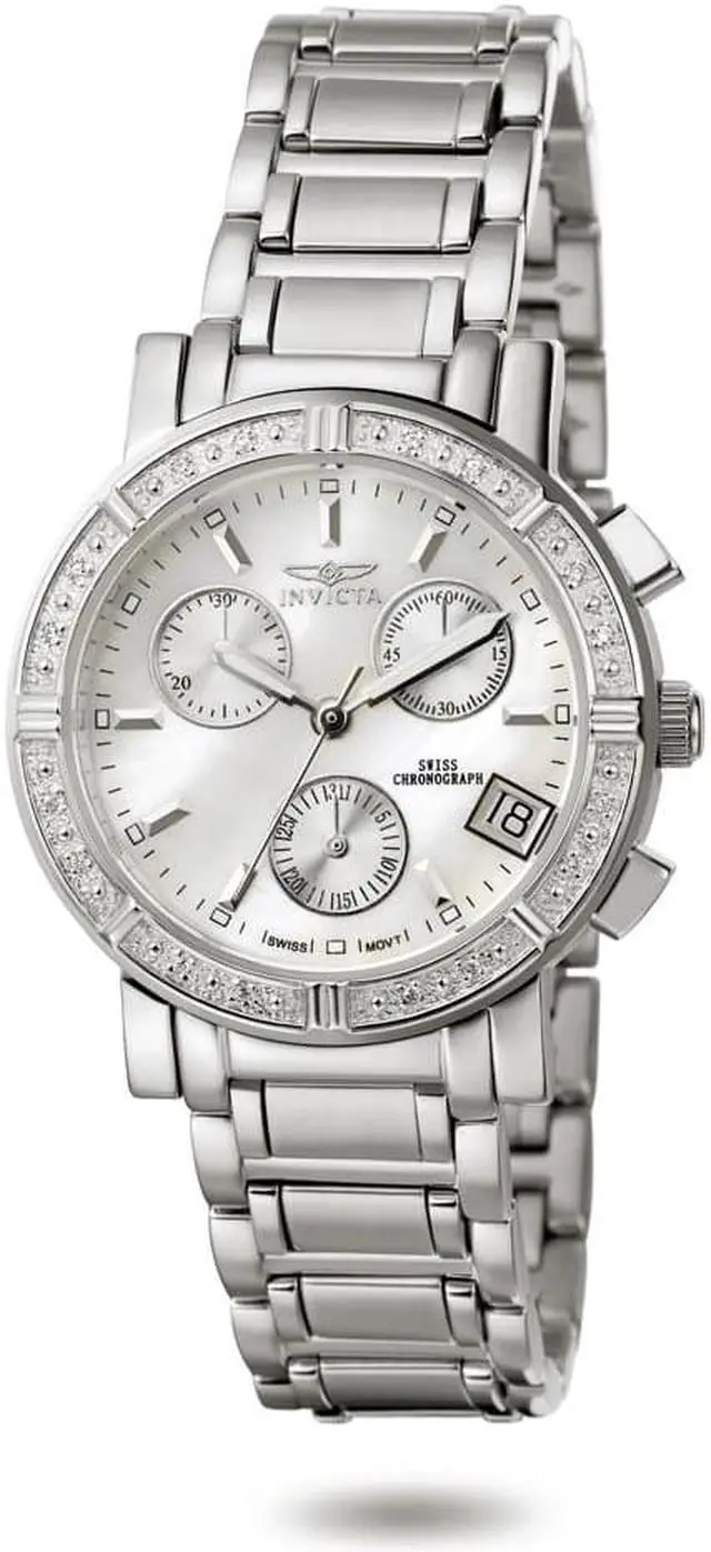 Alt view image 16 of 20 - Women's Invicta II Chronograph Diamond Watch