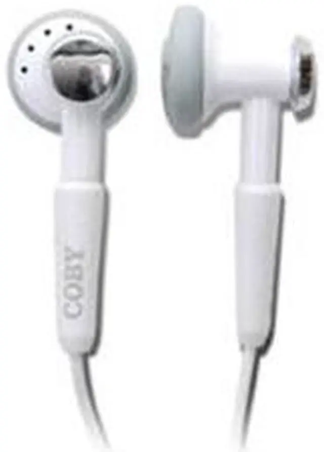 Main image of COBY CVE97 Deep bass neck strap stereo earphones (built-in neck strap)