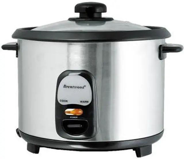Main image of Brentwood Appliances TS-20 10-Cup Uncooked/20-Cup Cooked Rice Cooker, Stainless Steel