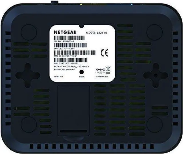 Alt view image 8 of 20 - NETGEAR LB2120-100NAS 4G LTE CellulrMod Connect w3G